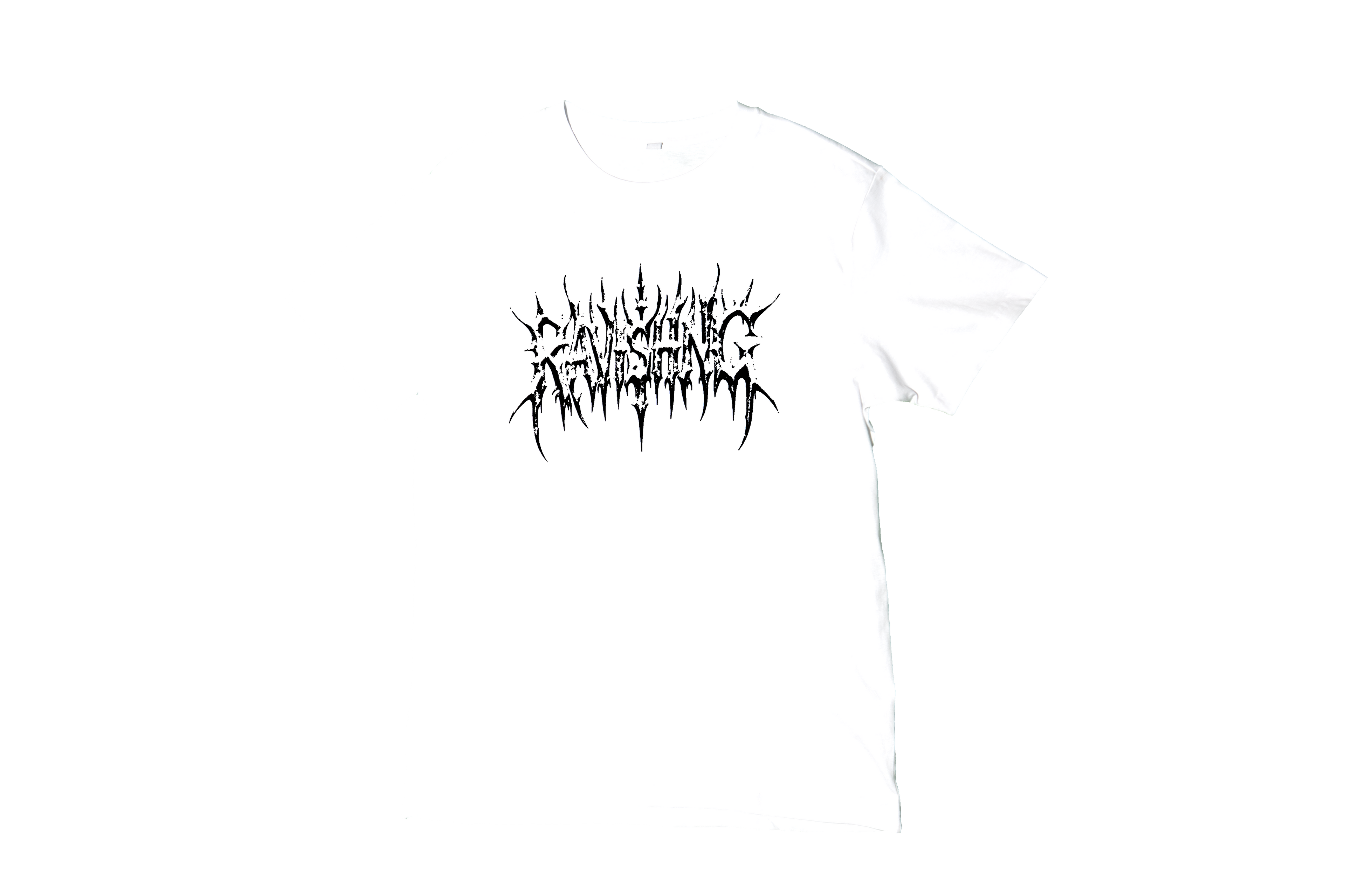 PUNK ROSARY WHITE HEAVY COTTON T-SHIRT [HALLOWEN LIMITED-ED. 11]