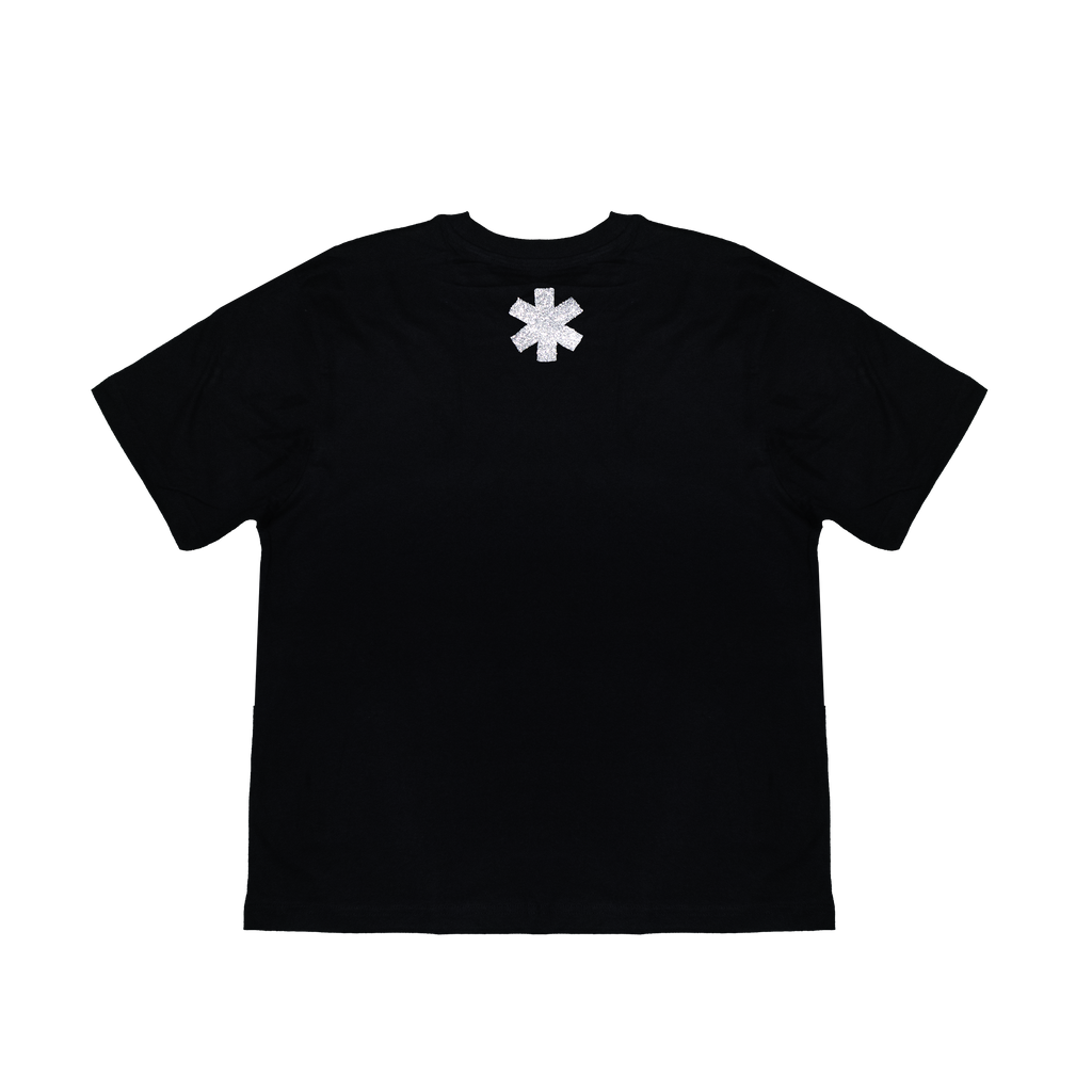 CRAVISHING NO-SYNC BLACK PREMIUM COTTON T-SHIRT s06